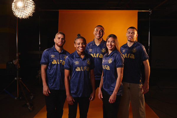 LANÇAMENTO NOVA CAMISA DO GREMIO THIRD UMBRO TORCEDOR 25/26 MASCULINO AZUL