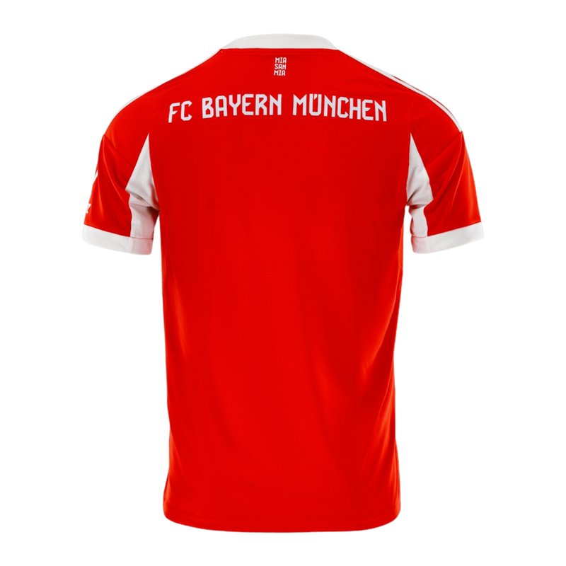 Camisa Bayern de Munique Home 25/26 - Torcedor Adidas Masculino - Vermelho e Branco