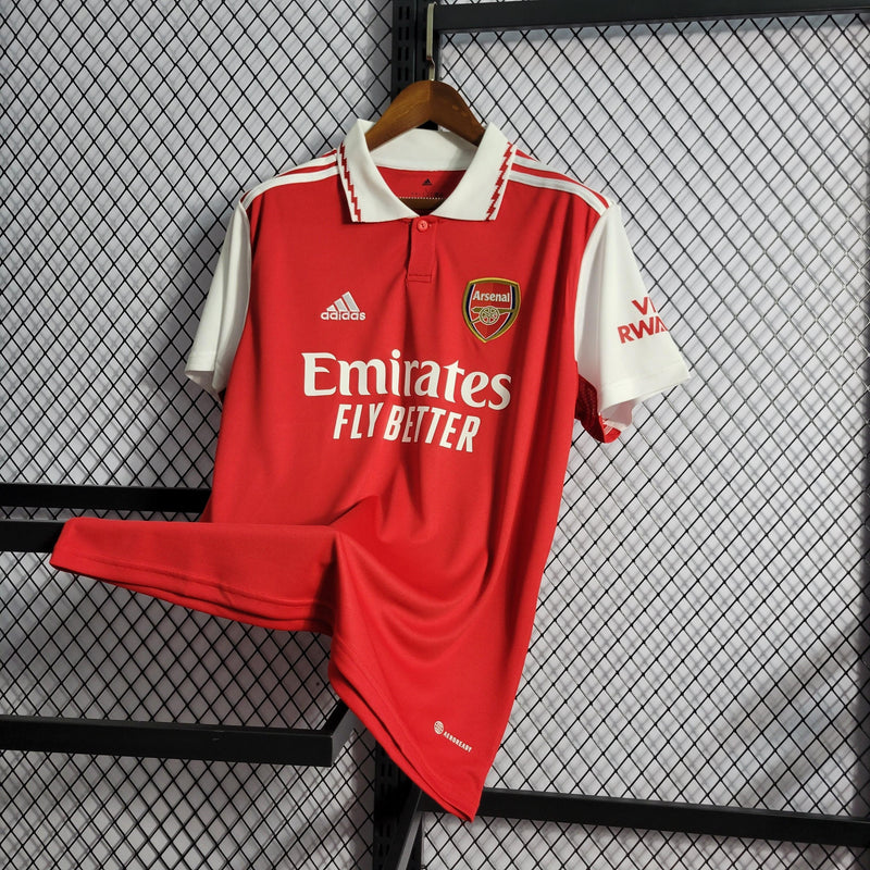 Camisa Arsenal I Home 2022/23 Torcedor Adidas Masculino - Vermelho