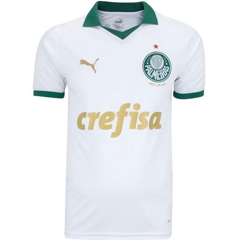 Camisa-Palmeiras-24-25-Branco-Branca-Torcedor-Puma-Estevão-Rafael-Veiga