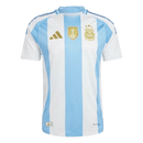 Camisa Adidas Argentina Copa América Torcedor 202425 Masculino Branco e Azul Celeste