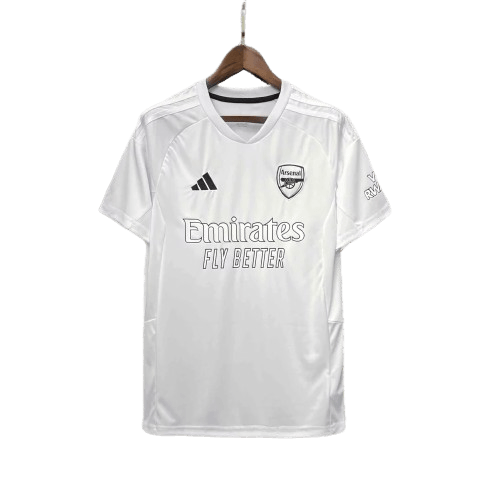 Camisa Arsenal Edição Wihite Adidas Torcedor 2024 25 Masculino Branco