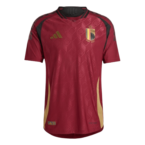 Camisa Bélgica Home 2425 sn° Torcedor Adidas Masculino - Grená