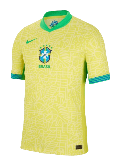 Camisa Seleção Brasileira I Home Nike Torcedor 2024/25 Amarelo