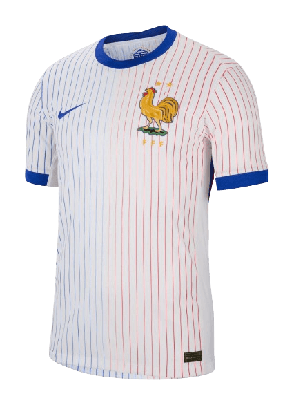 Camisa Seleção França I Nike Torcedor 202425 Masculino Branco