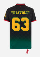 Camisa AC Milan IV 2024/25 Torcedor Masculino Preta