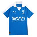 Camisa Al-Hilal Saudi Edição especial 67 Anos Torcedor Masculino Azul