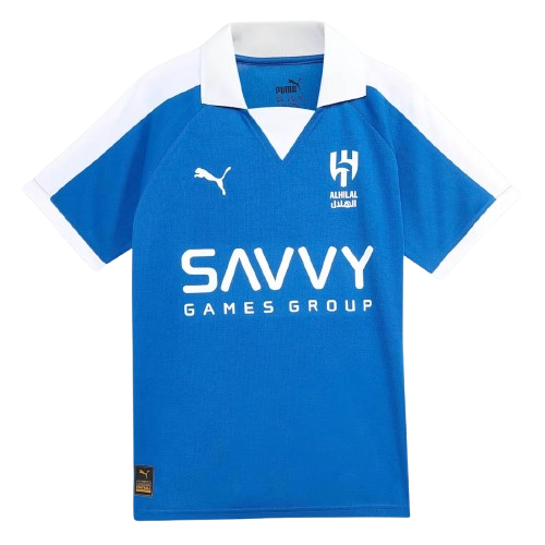 Camisa Al-Hilal Saudi Edição especial 67 Anos Torcedor Masculino Azul