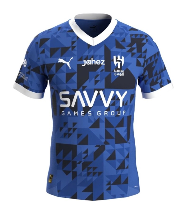 Camisa Al-Hilal Saudi Home 2024/25 Torcedor Masculino Azul