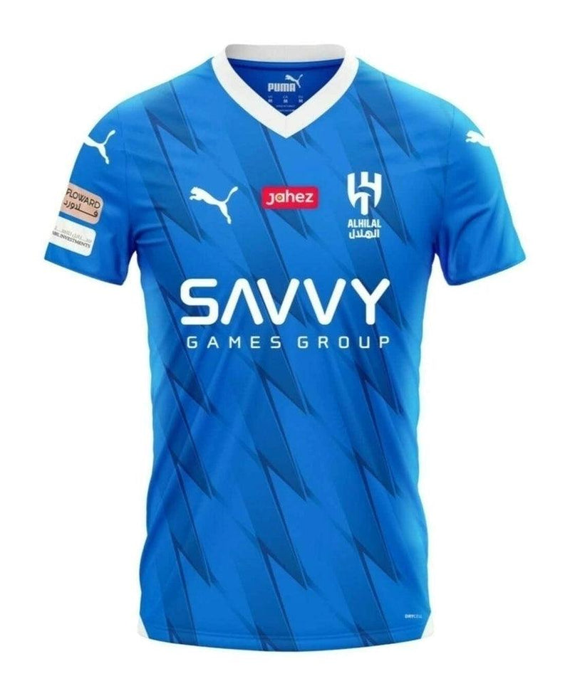 Camisa Al Hilal l 2023/24 Torcedor Masculina Azul