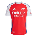 Camisa Arsenal I Home Adidas Torcedor 2024 25 Masculino Vermelho