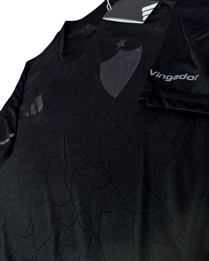 Camisa Atlético Mineiro All Black 25/26 Versão Torcedor