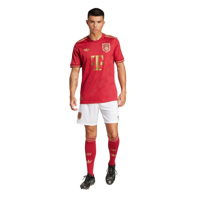 Camisa Bayern De Munique 125 Anos Vermelha 25/26 Torcedor Masculina