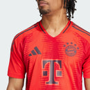 Camisa Bayern de Munique I Home 2024/25 Torcedor Masculino Vermelho