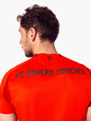 Camisa Bayern de Munique I Home 2024/25 Torcedor Masculino Vermelho