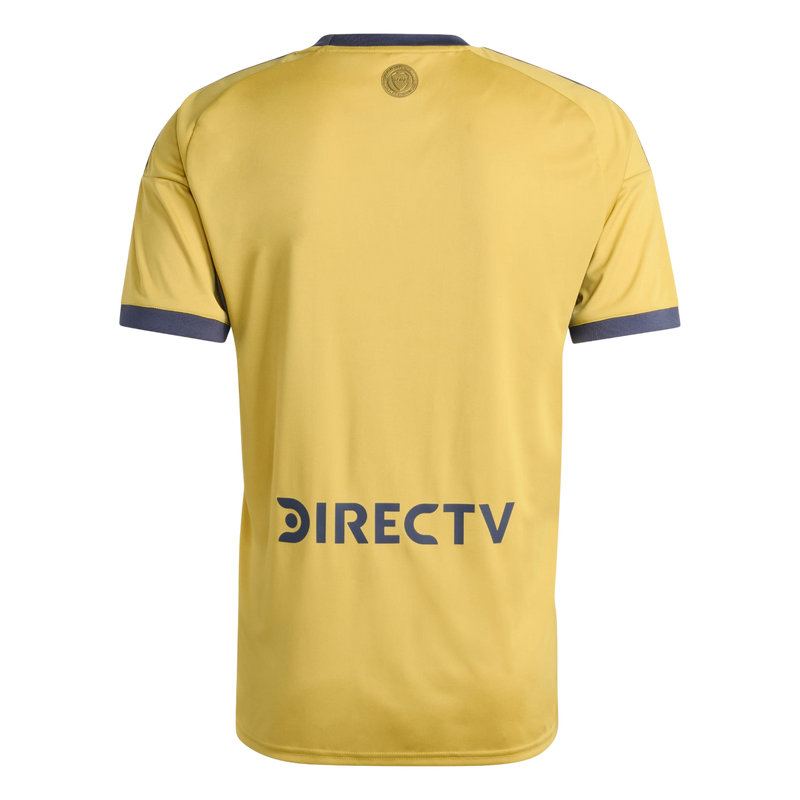 Camisa Boca Juniors Away 25/26 Torcedor Masculina Amarela