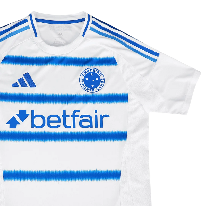 Camisa Cruzeiro Away 25/26 - Torcedor Masculina Branco