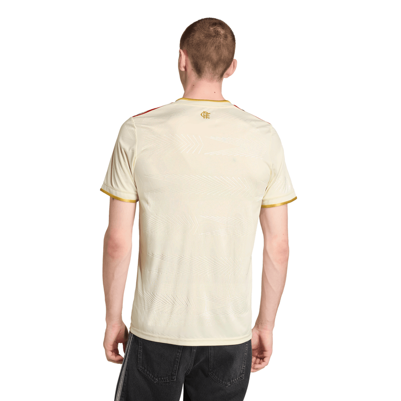 Camisa Flamengo III 25/26 Torcedor Masculina Branca 