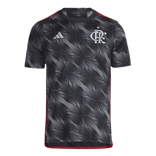Camisa Flamengo III Third 202425 Adidas Torcedor Masculino Preto