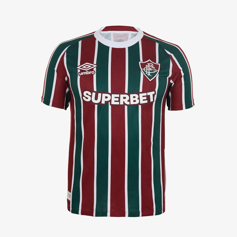 Camisa Fluminense Home 25/26 Torcedor Masculina 