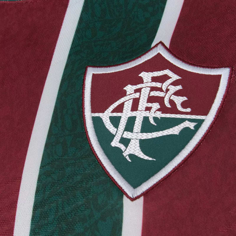 Camisa Fluzão Home 2024/25 Torcedor Masculina Tricolor