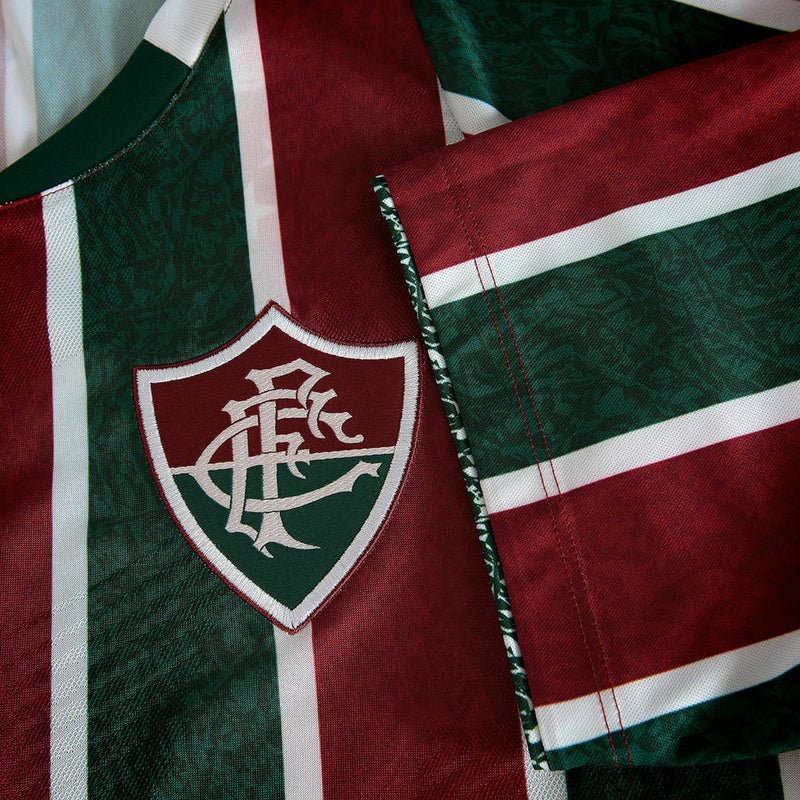 Camisa Fluzão Home 2024/25 Torcedor Masculina Tricolor