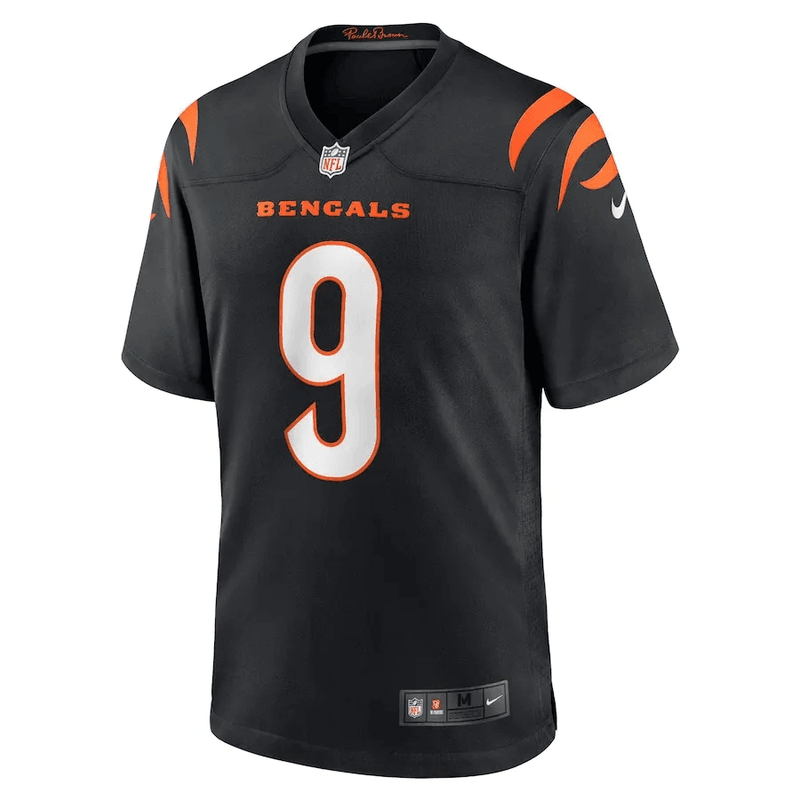Camisa Futebol Americano Nike Cincinnati Bengals- pretoLaranja