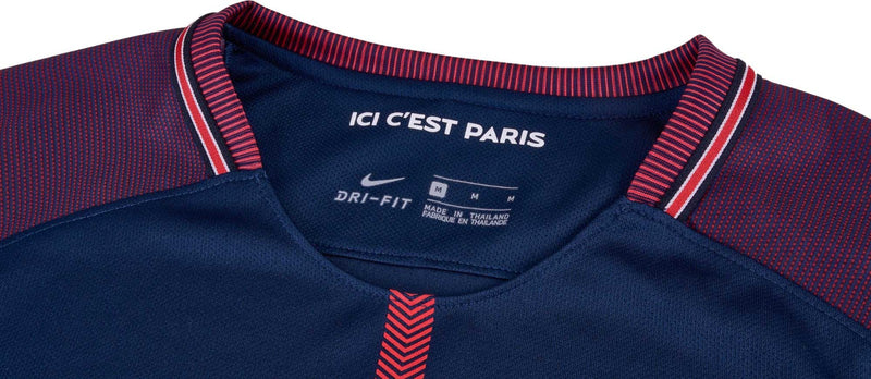 Camisa I Psg Retrô 2017/18 Torcedor Masculina Azul