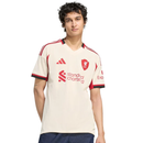 Camisa Liverpool Away 25/26 Torcedor Masculina Branca
