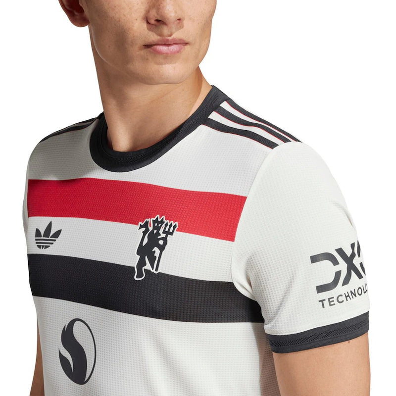 Camisa Manchester United III Third 2024/25 Torcedor Masculina Branco