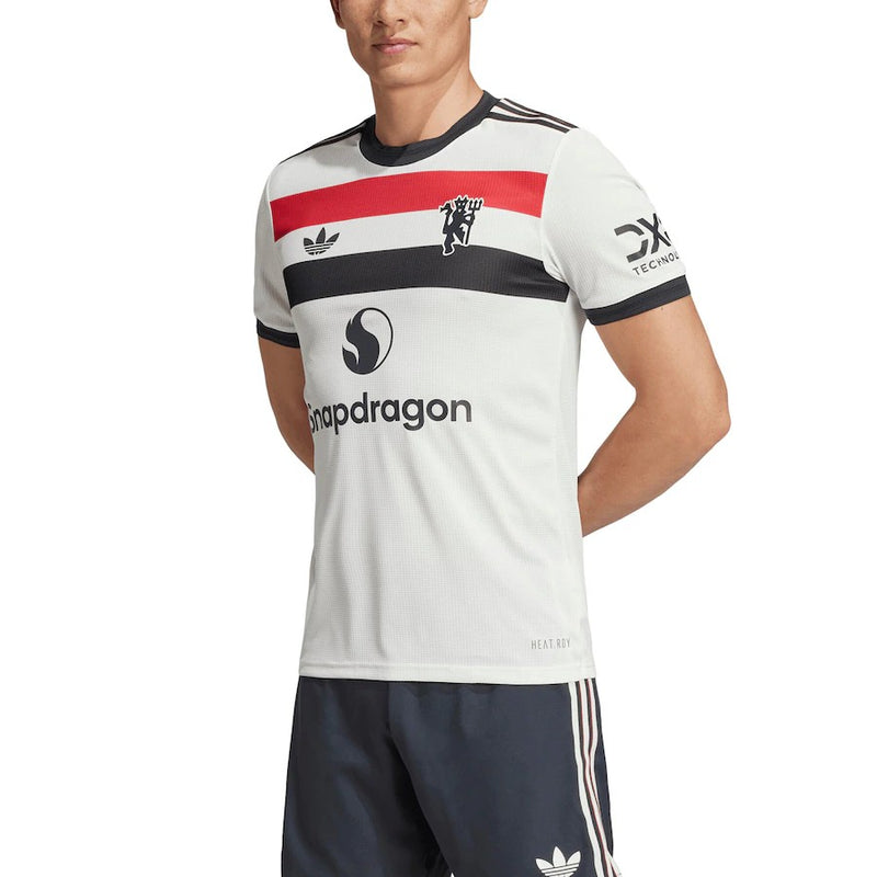 Camisa Manchester United III Third 2024/25 Torcedor Masculina Branco