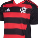 Camisa Mengão Home 25/26 Torcedor Masculina Rubronegra