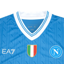 Camisa Napoli Home 25/26 EA7 Torcedor Masculina Azul