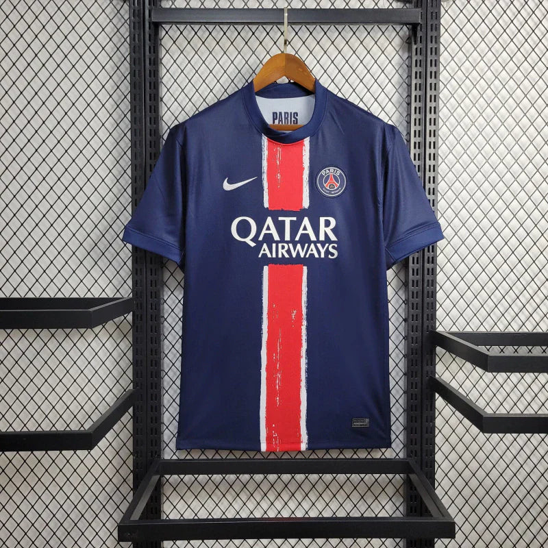 Camisa PSG Home 24/25 Torcedor Masculina Azul