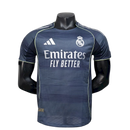 Camisa Real Madrid Away 25/26 Jogador Masculina Azul