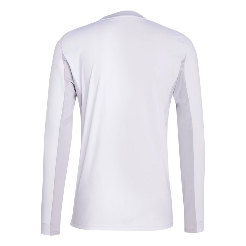 Camisa Real Madrid Home Manga Comprida 25/26 Torcedor Masculina Branca