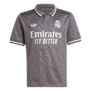 Camisa Real Madrid III Third 2024/25 Torcedor Masculino Cinza
