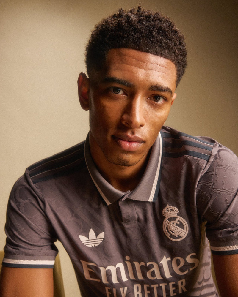 Camisa Real Madrid III Third 2024/25 Torcedor Masculino Cinza