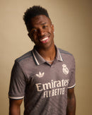 Camisa Real Madrid III Third 2024/25 Torcedor Masculino Cinza