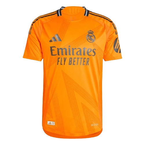 Camisa Real Madrid II Away 2024/25 Torcedor Masculino Laranja