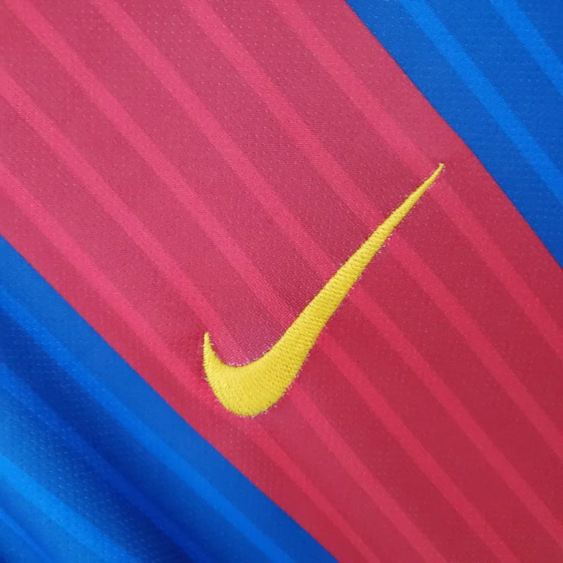 Camisa Retrô Barcelona Home 2016/17 Torcedor Masculino Grená