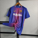 Camisa Retrô Barcelona Home 2017/18 Torcedor Masculino Grená