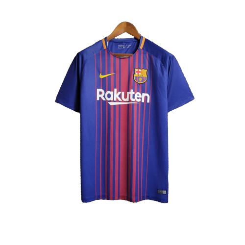 Camisa Retrô Barcelona Home 2017/18 Torcedor Masculino Grená