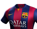 Camisa Retrô FC Barcelona Home 2014/15 Torcedor Masculina Grená