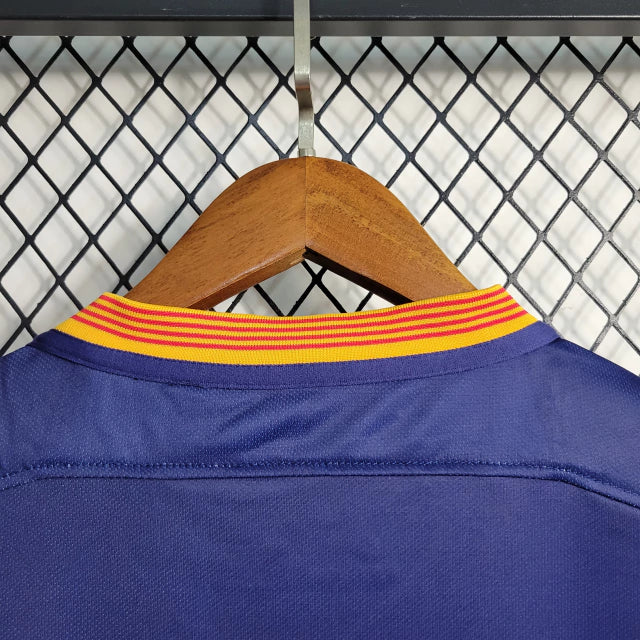 Camisa Retro Barcelona I Home 2015/16 Torcedor Masculino Azul