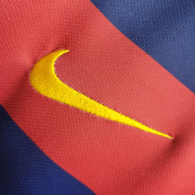 Camisa Retro Barcelona I Home 2015/16 Torcedor Masculino Azul