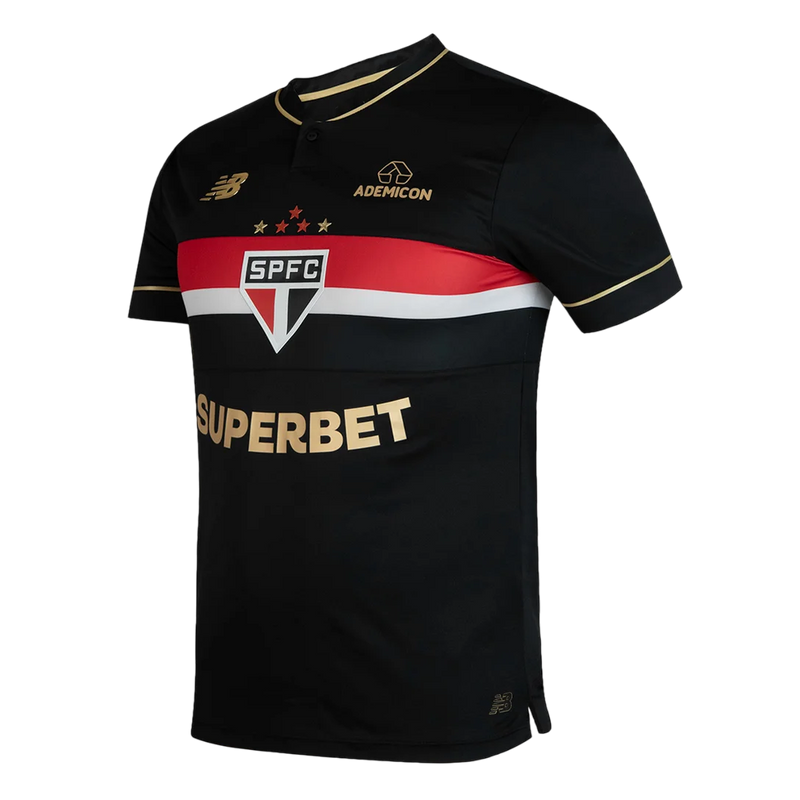 Camisa São Paulo III 25/26 Torcedor Preta 