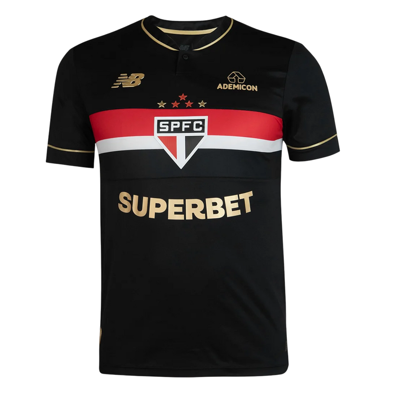 Camisa São Paulo III 25/26 Torcedor Preta 