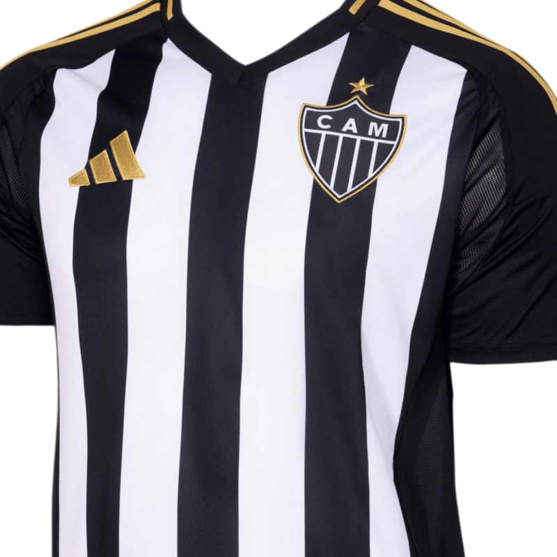 Camisa do Galo Mineiro I 25/26 Torcedor Masculina Listrada