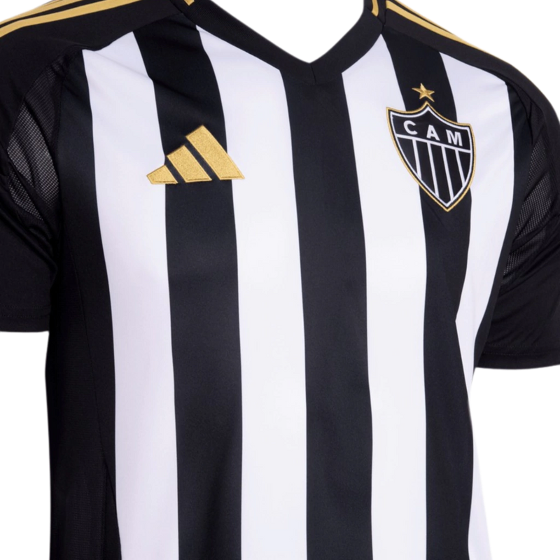 Camisa do Galo Mineiro I 25/26 Torcedor Masculina Listrada